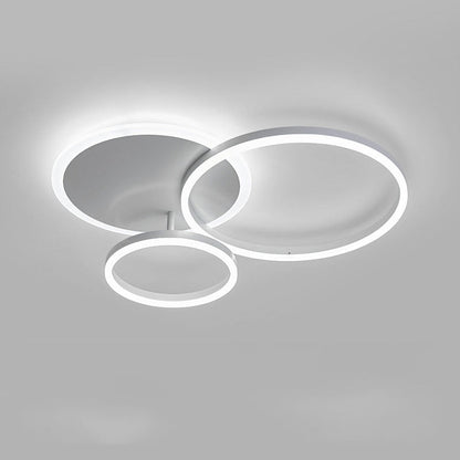 Plafondlamp Modern met Meerdere Ringen en Geïntegreerde LED Dimbaar
