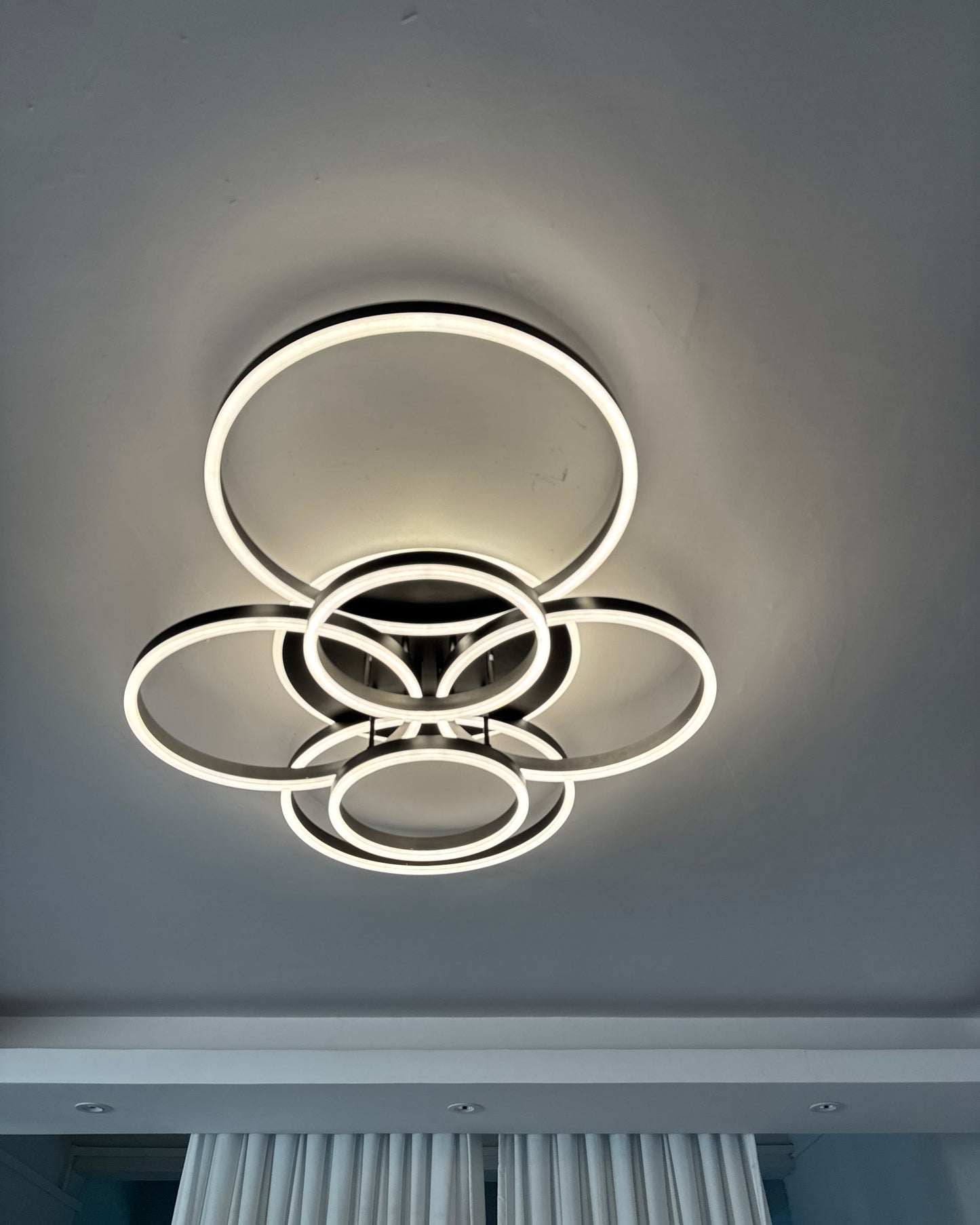 Plafondlamp Modern met Meerdere Ringen en Geïntegreerde LED Dimbaar