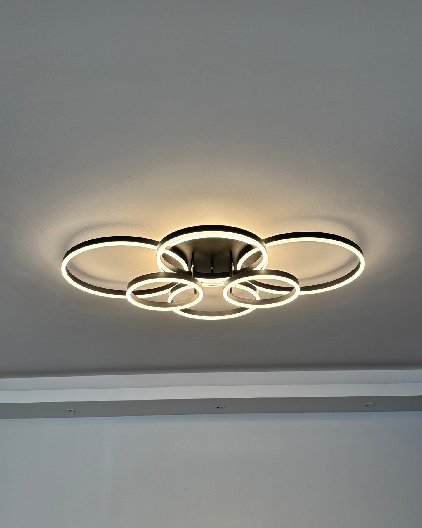 Plafondlamp Modern met Meerdere Ringen en Geïntegreerde LED Dimbaar