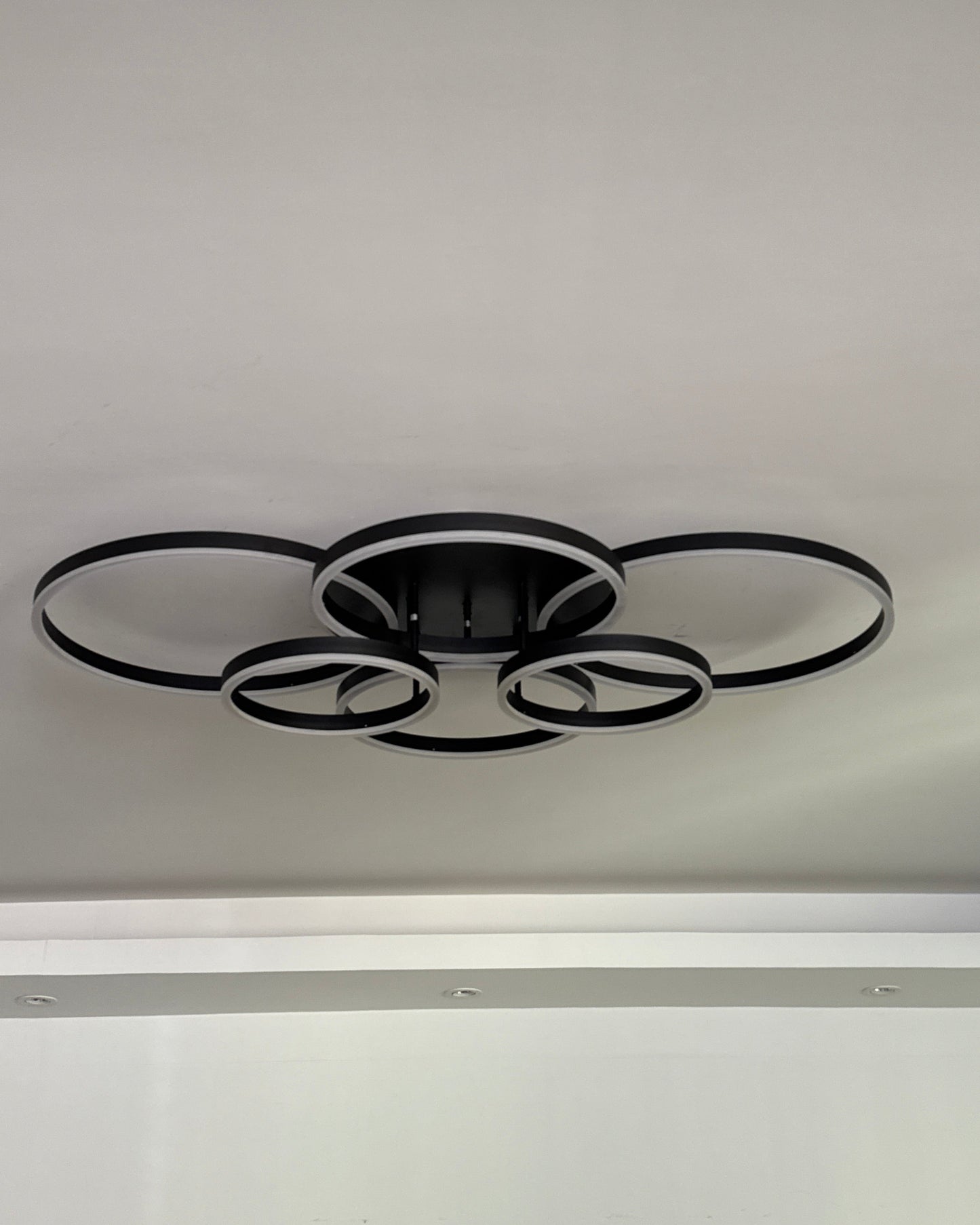 Plafondlamp Modern met Meerdere Ringen en Geïntegreerde LED Dimbaar