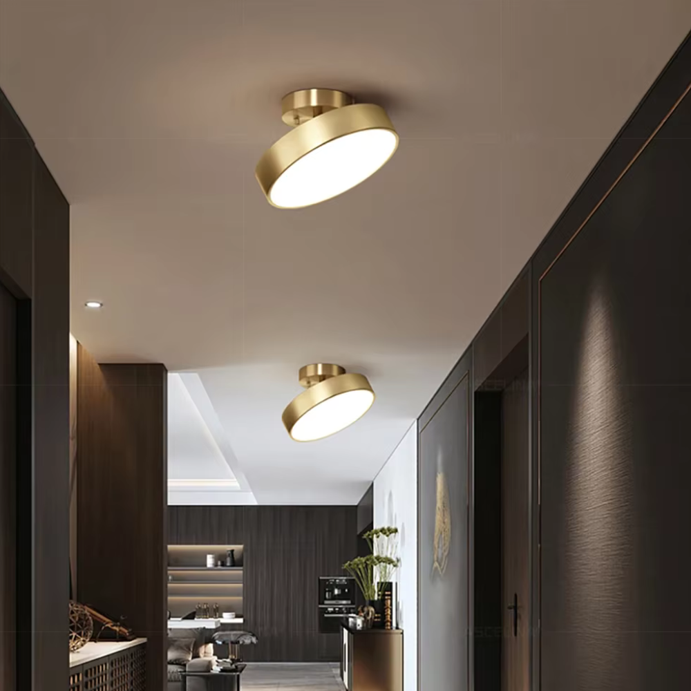 Plafondlamp Modern Rond met Draaibare Kap en Geïntegreerde LED