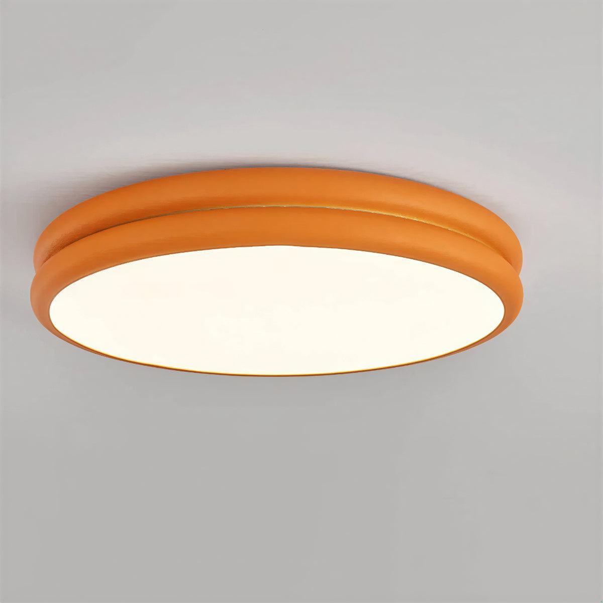 Plafondlamp Retro met Dubbele Ring en Geïntegreerde LED