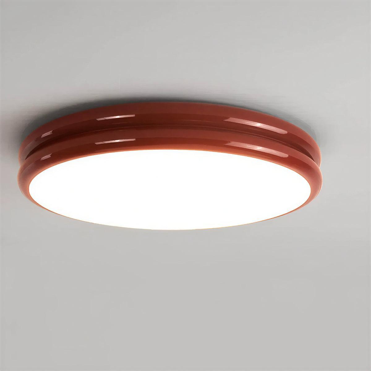 Plafondlamp Retro met Dubbele Ring en Geïntegreerde LED ##POS:9##