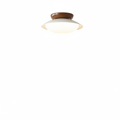 Plafondlamp Retro met Koepelvorm en Geïntegreerd LED