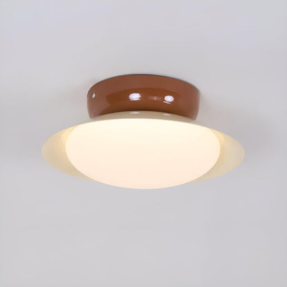 Plafondlamp Retro met Koepelvorm en Geïntegreerd LED