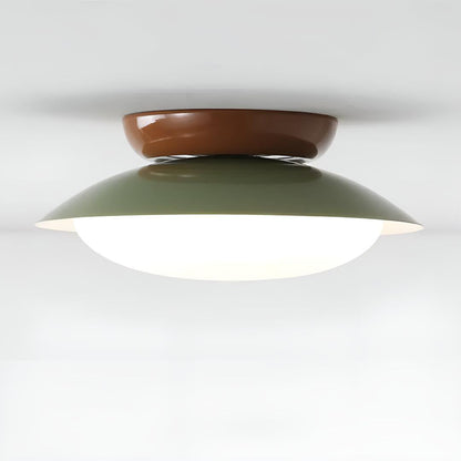 Plafondlamp Retro met Koepelvorm en Geïntegreerd LED