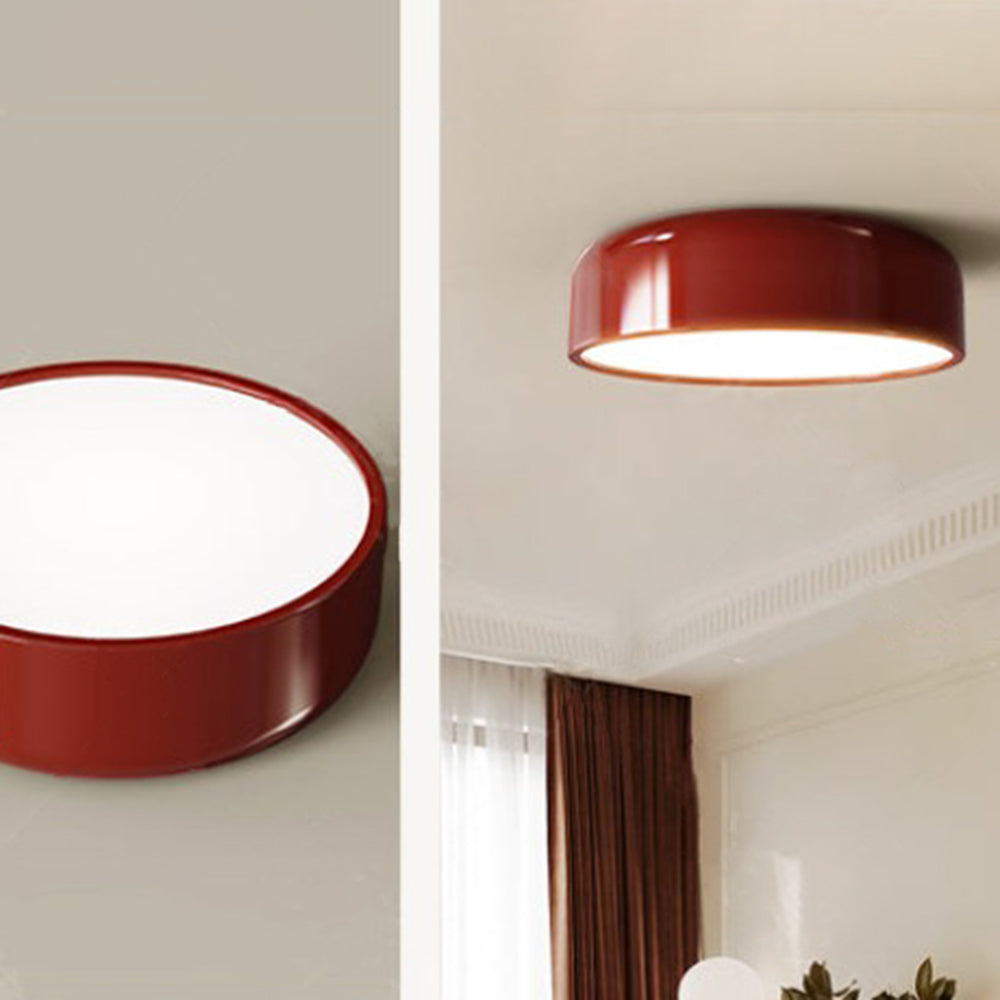 Plafondlamp Retro met Ronde Kap en Geïntegreerde LED