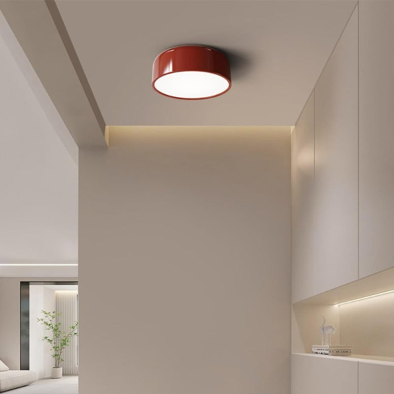 Plafondlamp Retro met Ronde Kap en Geïntegreerde LED
