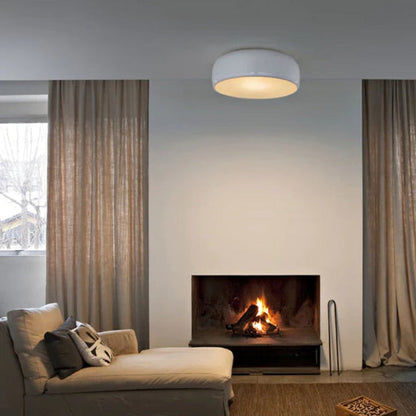 Plafondlamp Retro met Ronde Kap en Geïntegreerde LED