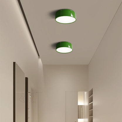 Plafondlamp Retro met Ronde Kap en Geïntegreerde LED