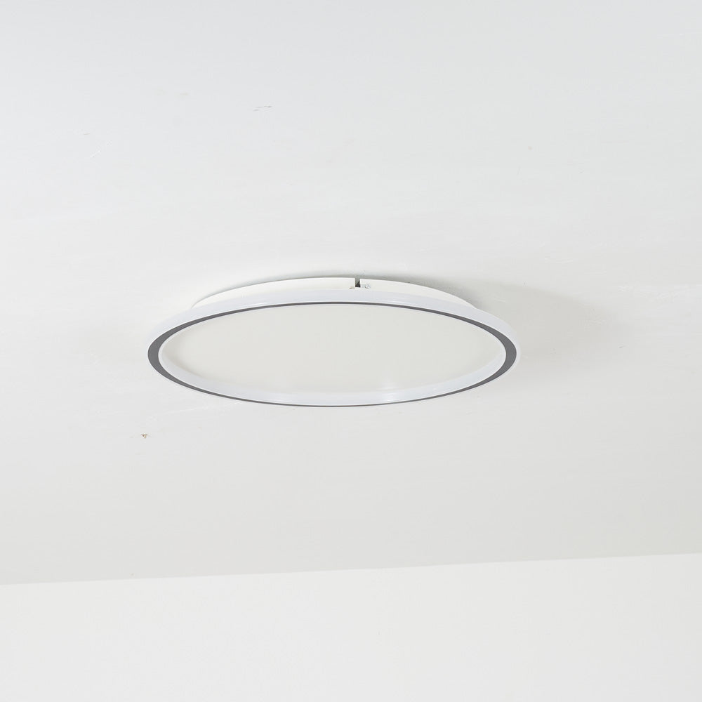 Plafondlamp Rond Minimalistisch LED met Dimbaar Ringlicht