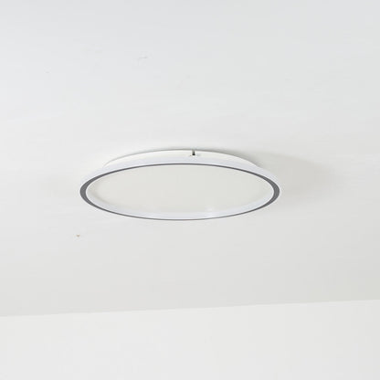 Plafondlamp Rond Minimalistisch LED met Dimbaar Ringlicht