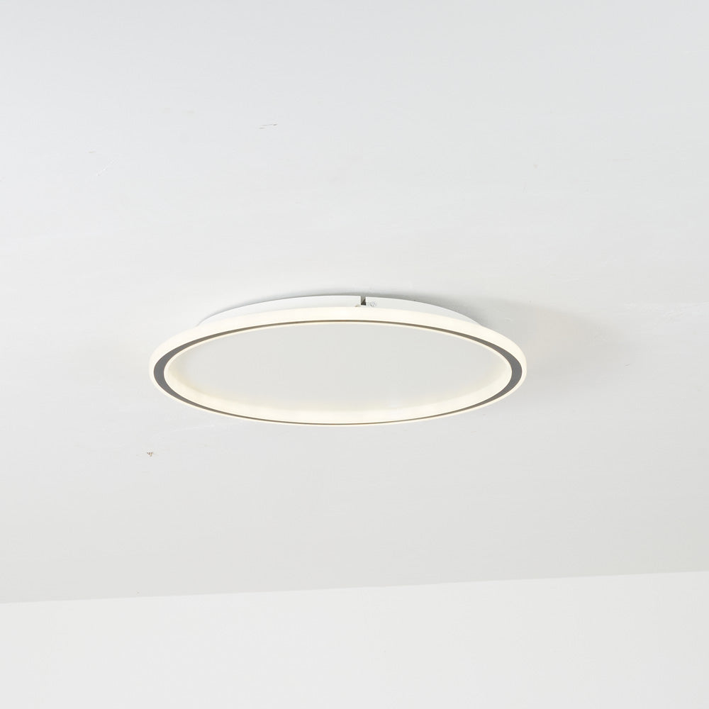 Plafondlamp Rond Minimalistisch LED met Dimbaar Ringlicht