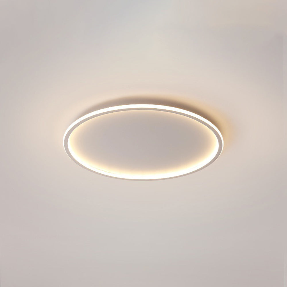 Plafondlamp Rond Minimalistisch LED met Dimbaar Ringlicht