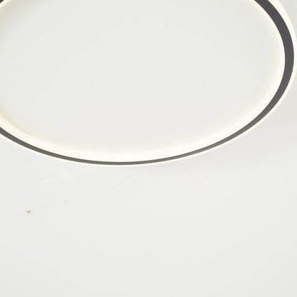 Plafondlamp Rond Minimalistisch LED met Dimbaar Ringlicht