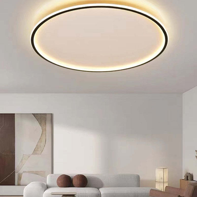 Plafondlamp Rond Minimalistisch LED met Dimbaar Ringlicht