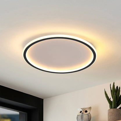 Plafondlamp Rond Minimalistisch LED met Dimbaar Ringlicht