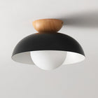 Zwart/Hout