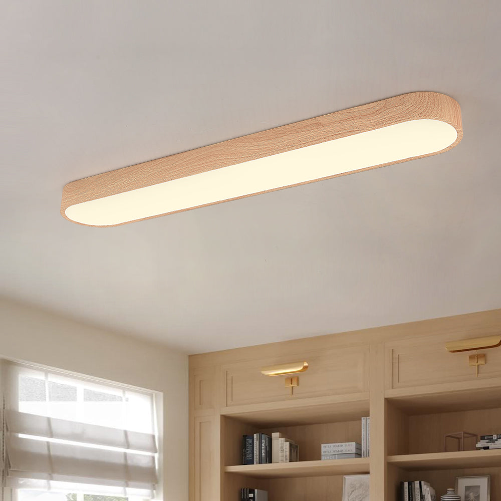 Plafondlamp Scandinavisch met Ovale Vorm en Driekleur LED
