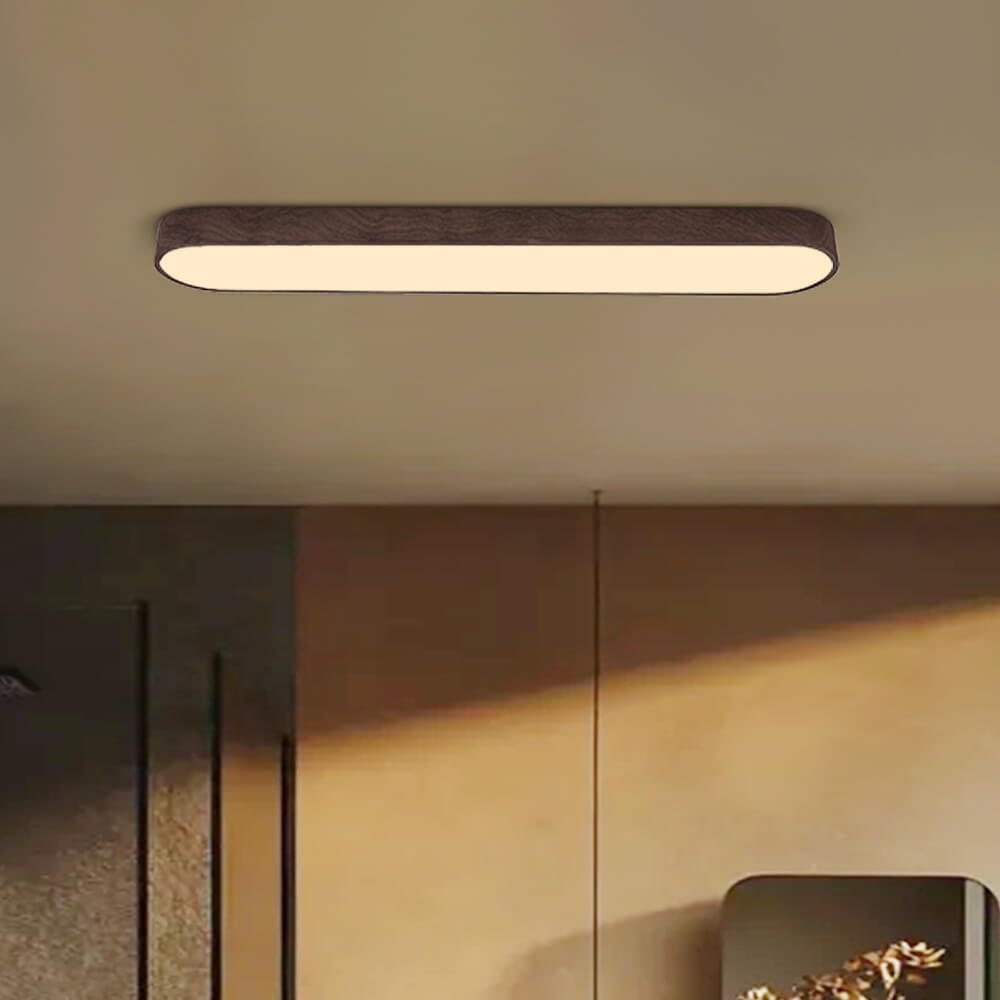 Plafondlamp Scandinavisch met Ovale Vorm en Driekleur LED
