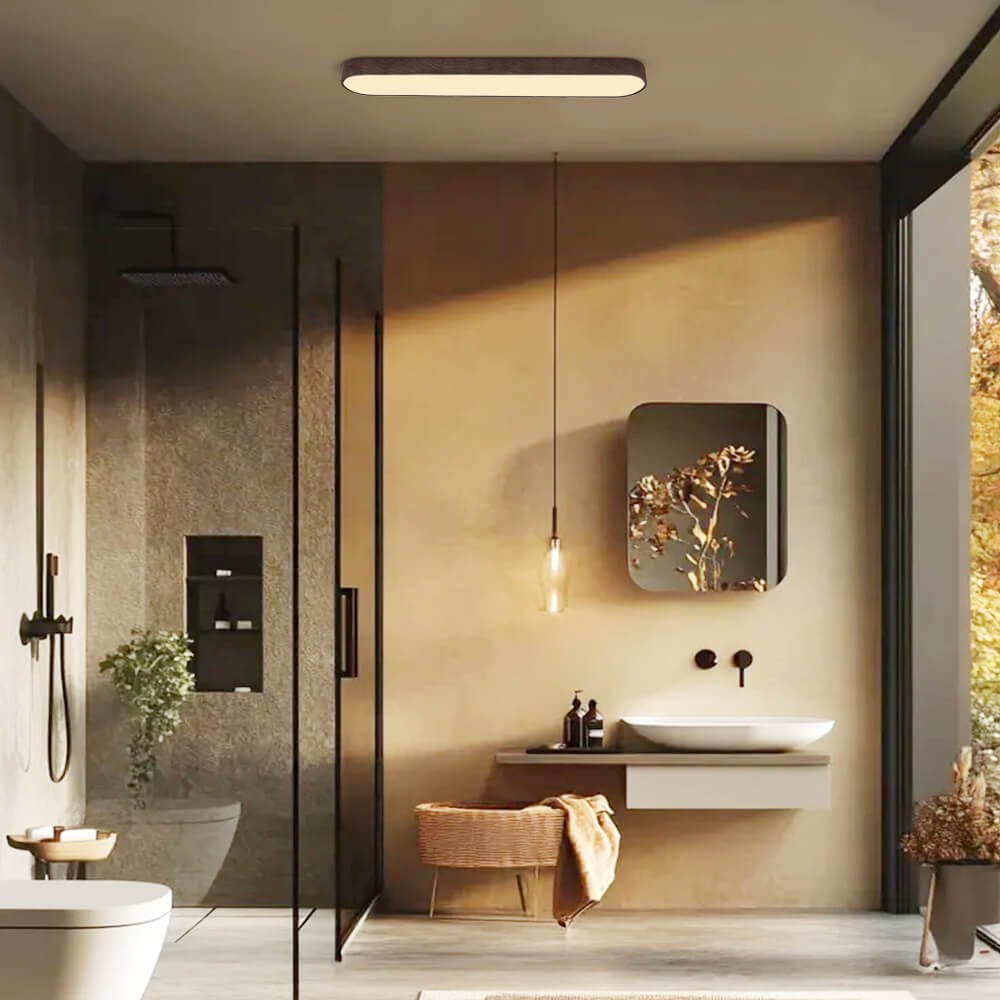 Plafondlamp Scandinavisch met Ovale Vorm en Driekleur LED