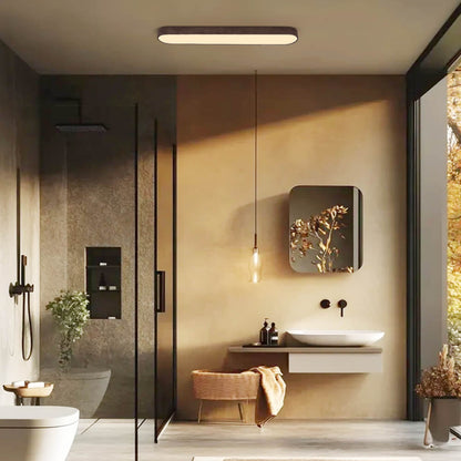 Plafondlamp Scandinavisch met Ovale Vorm en Driekleur LED