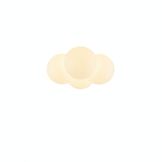 Plafondlamp Scandinavisch met Wolkvorm en Geïntegreerde LED