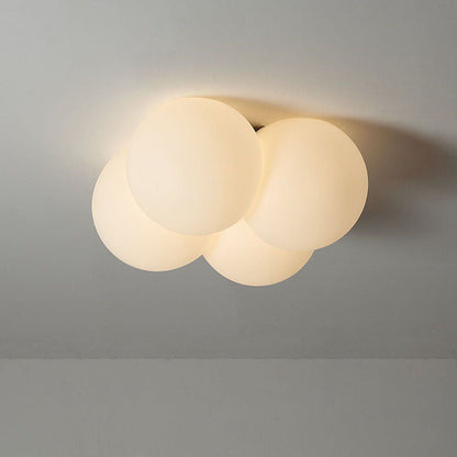 Plafondlamp Scandinavisch met Wolkvorm en Geïntegreerde LED