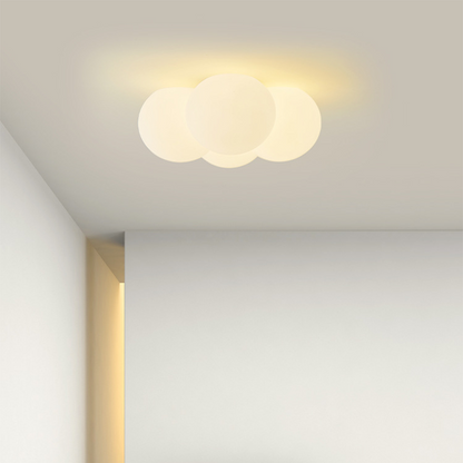 Plafondlamp Scandinavisch met Wolkvorm en Geïntegreerde LED