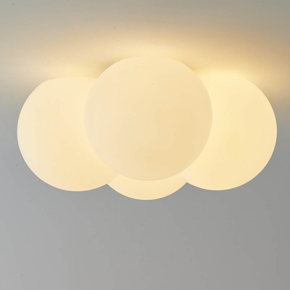 Plafondlamp Scandinavisch met Wolkvorm en Geïntegreerde LED