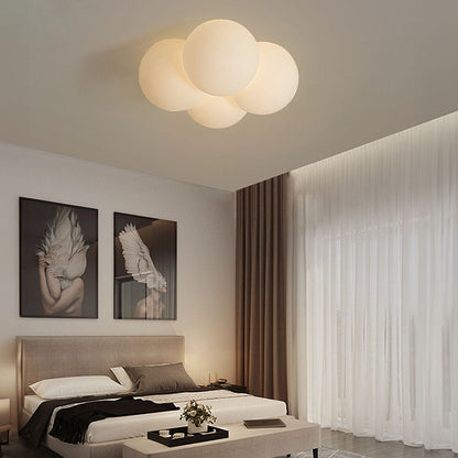 Plafondlamp Scandinavisch met Wolkvorm en Geïntegreerde LED