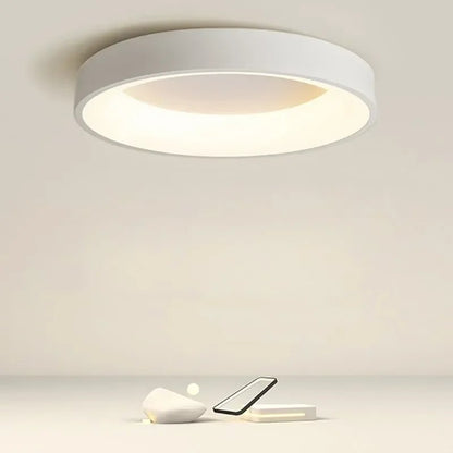 Plafondlamp Scandinavisch Rond LED Dimbaar met Afstandsbediening
