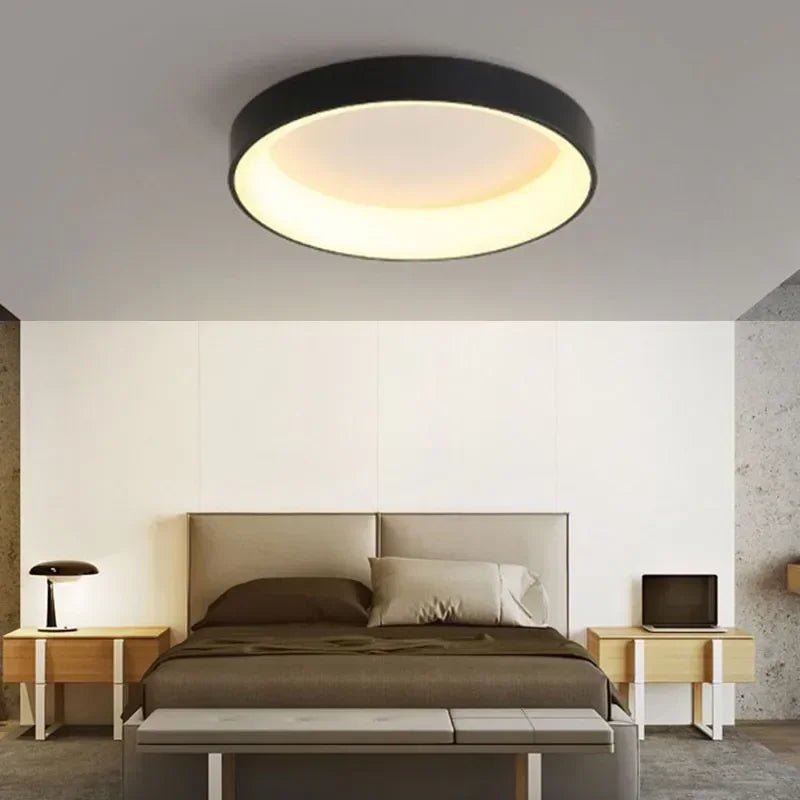 Plafondlamp Scandinavisch Rond LED Dimbaar met Afstandsbediening