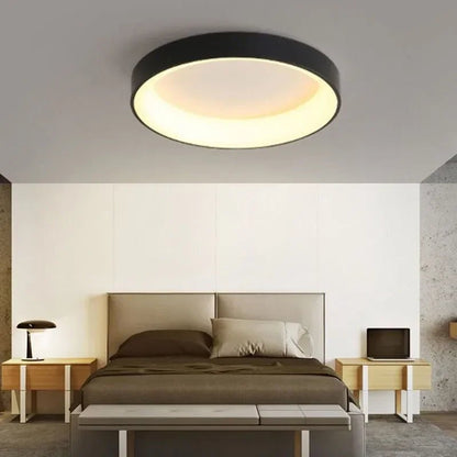 Plafondlamp Scandinavisch Rond LED Dimbaar met Afstandsbediening