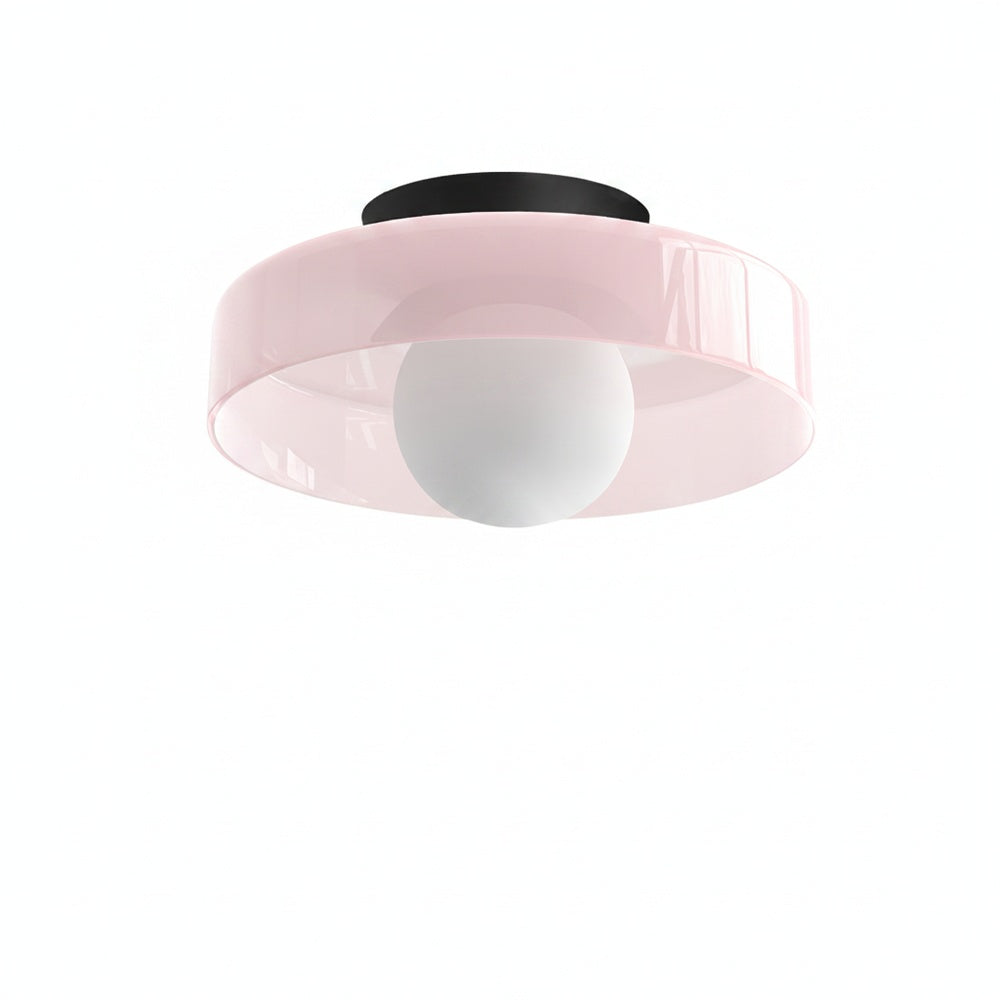 Plafondlamp Wandlamp Modern Minimalistisch met Glazen Bol en Ronde Kap