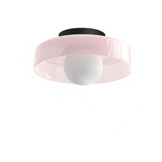 Plafondlamp Wandlamp Modern Minimalistisch met Glazen Bol en Ronde Kap