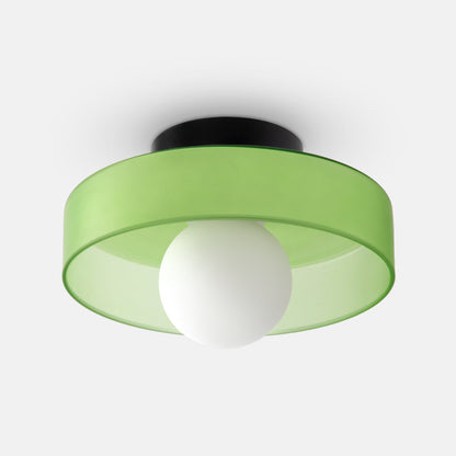 Plafondlamp Wandlamp Modern Minimalistisch met Glazen Bol en Ronde Kap