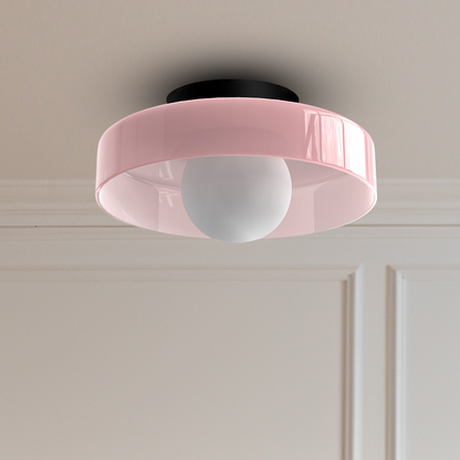 Plafondlamp Wandlamp Modern Minimalistisch met Glazen Bol en Ronde Kap