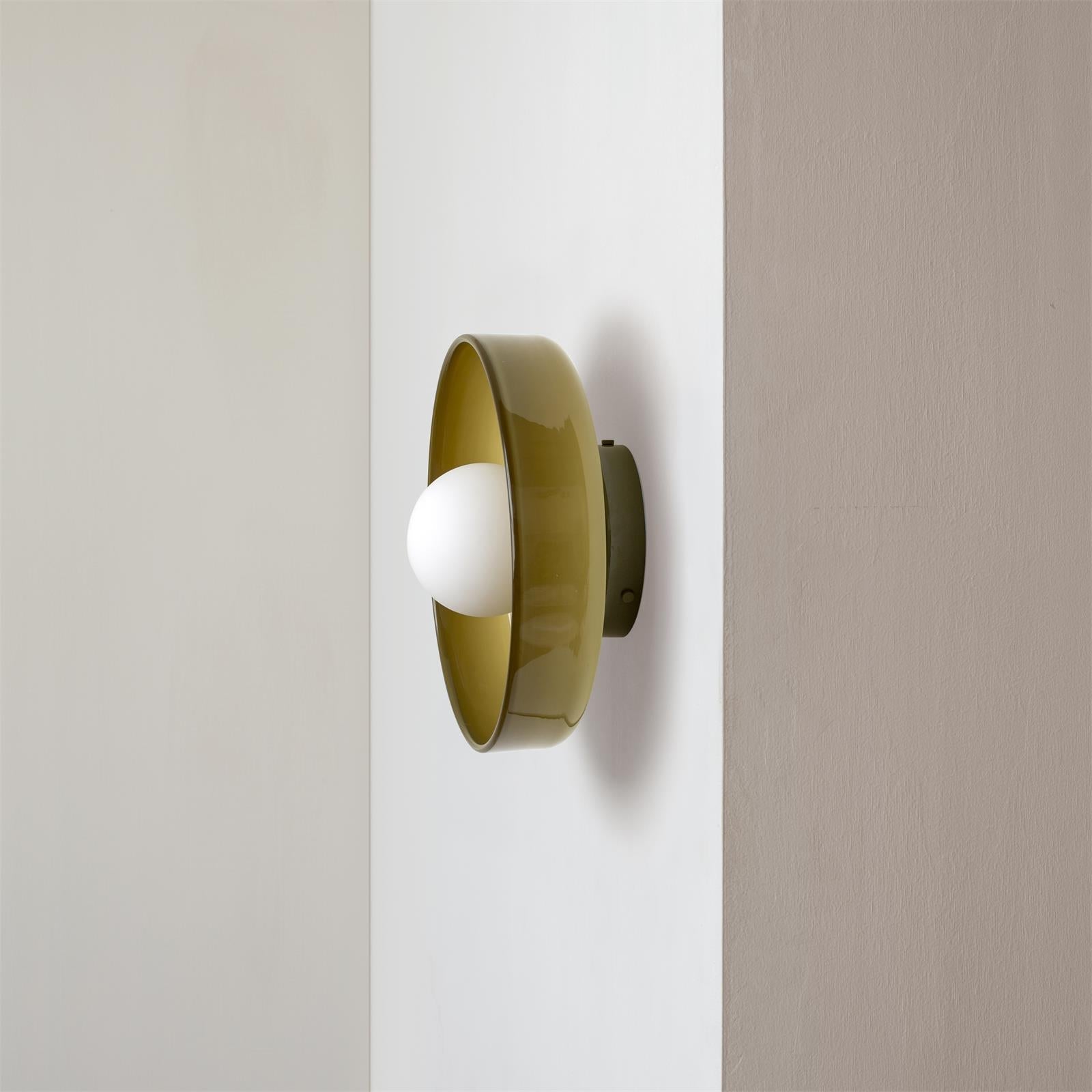 Plafondlamp Wandlamp Modern Minimalistisch met Glazen Bol en Ronde Kap