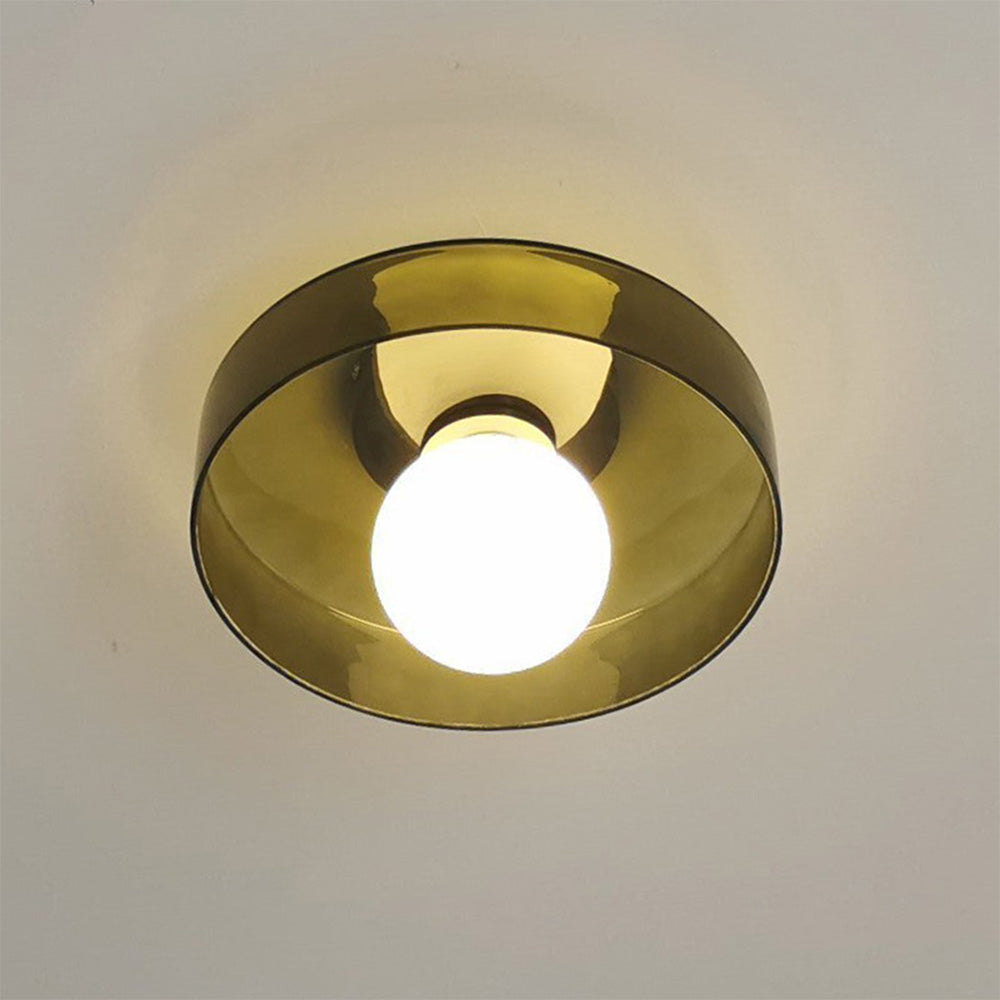 Plafondlamp Wandlamp Modern Minimalistisch met Glazen Bol en Ronde Kap