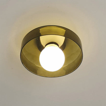 Plafondlamp Wandlamp Modern Minimalistisch met Glazen Bol en Ronde Kap