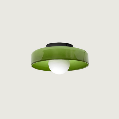 Plafondlamp Wandlamp Modern Minimalistisch met Glazen Bol en Ronde Kap