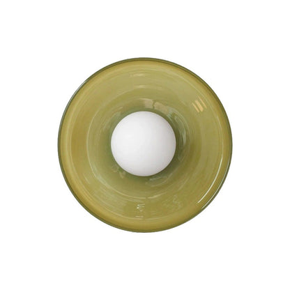 Plafondlamp Wandlamp Modern Minimalistisch met Glazen Bol en Ronde Kap