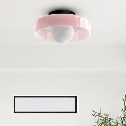 Plafondlamp Wandlamp Modern Minimalistisch met Glazen Bol en Ronde Kap