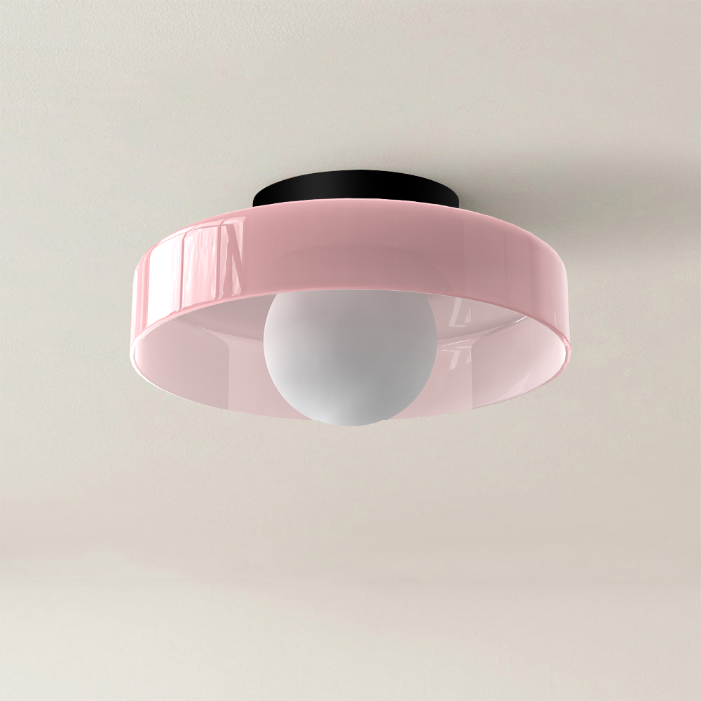 Plafondlamp Wandlamp Modern Minimalistisch met Glazen Bol en Ronde Kap