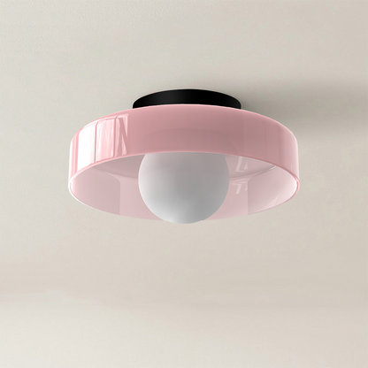 Plafondlamp Wandlamp Modern Minimalistisch met Glazen Bol en Ronde Kap