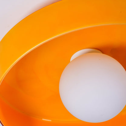 Plafondlamp Wandlamp Modern Minimalistisch met Glazen Bol en Ronde Kap