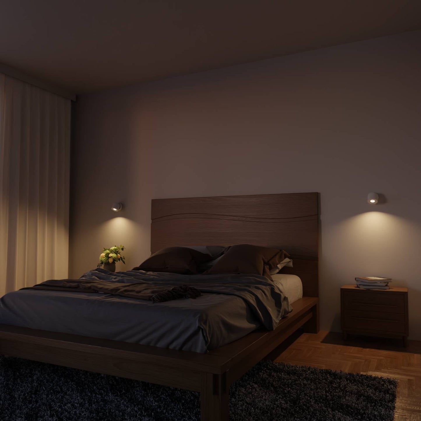 Plafondspot Minimalistisch met Draaibare Kop en Geïntegreerde LED