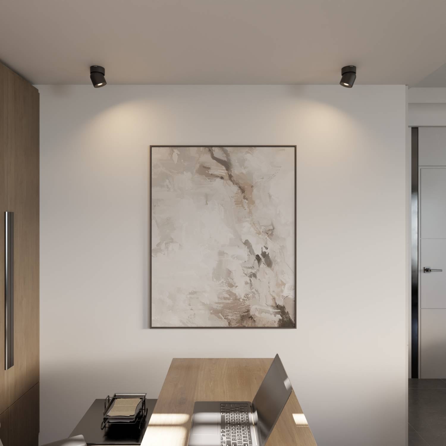 Plafondspot Minimalistisch met Draaibare Kop en Geïntegreerde LED