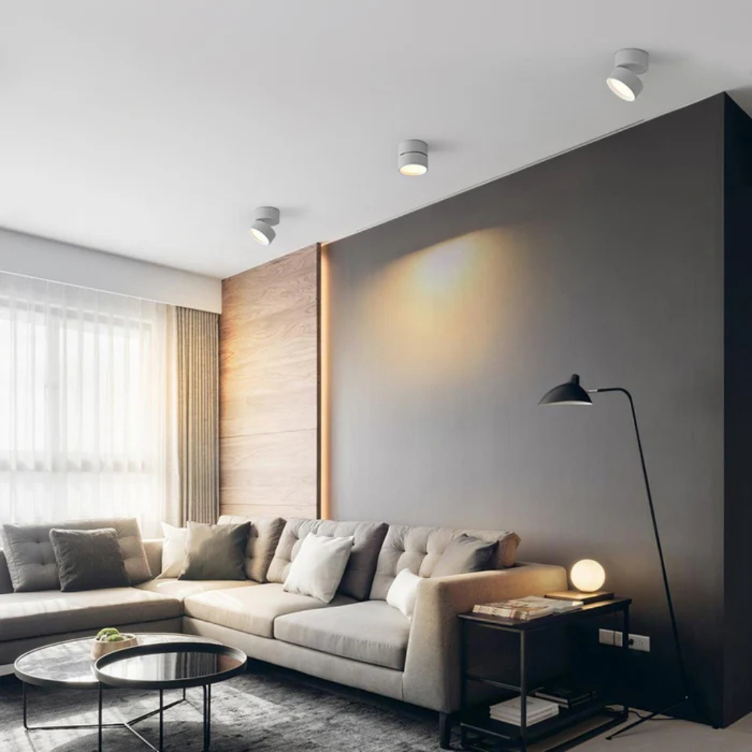 Plafondspot Minimalistisch met Draaibare Kop en Geïntegreerde LED